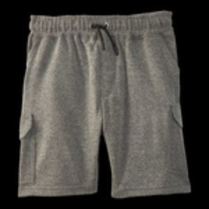 SEVEN SOULS Boys Adjustable Fleece Cargo Shorts